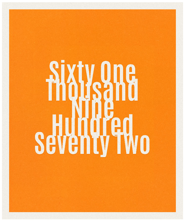 Count #61972
