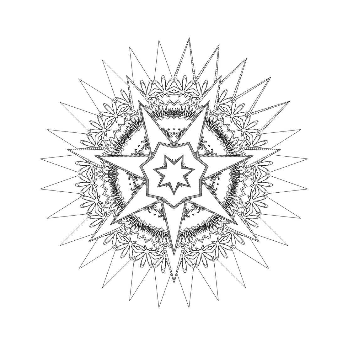 LL21 Mandala #342