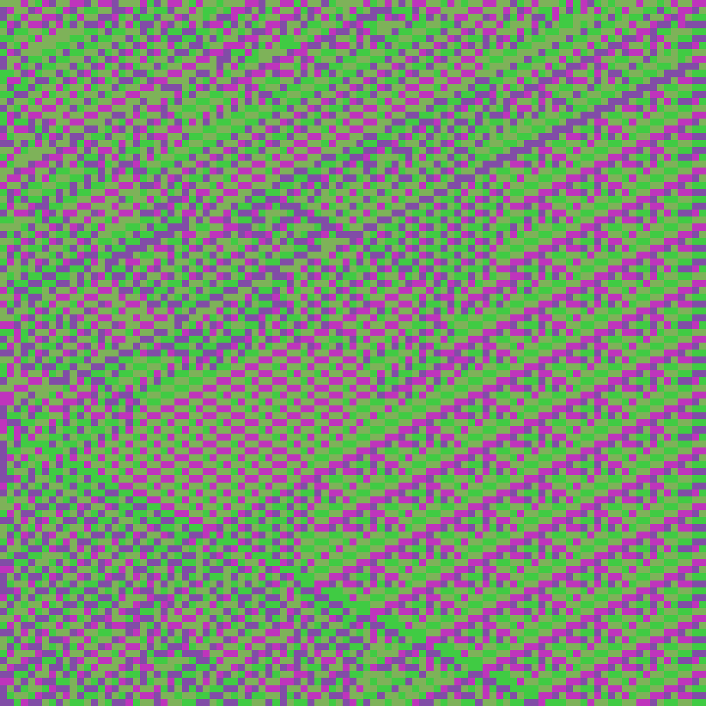 Blending Neighbors Cellular Automata #30