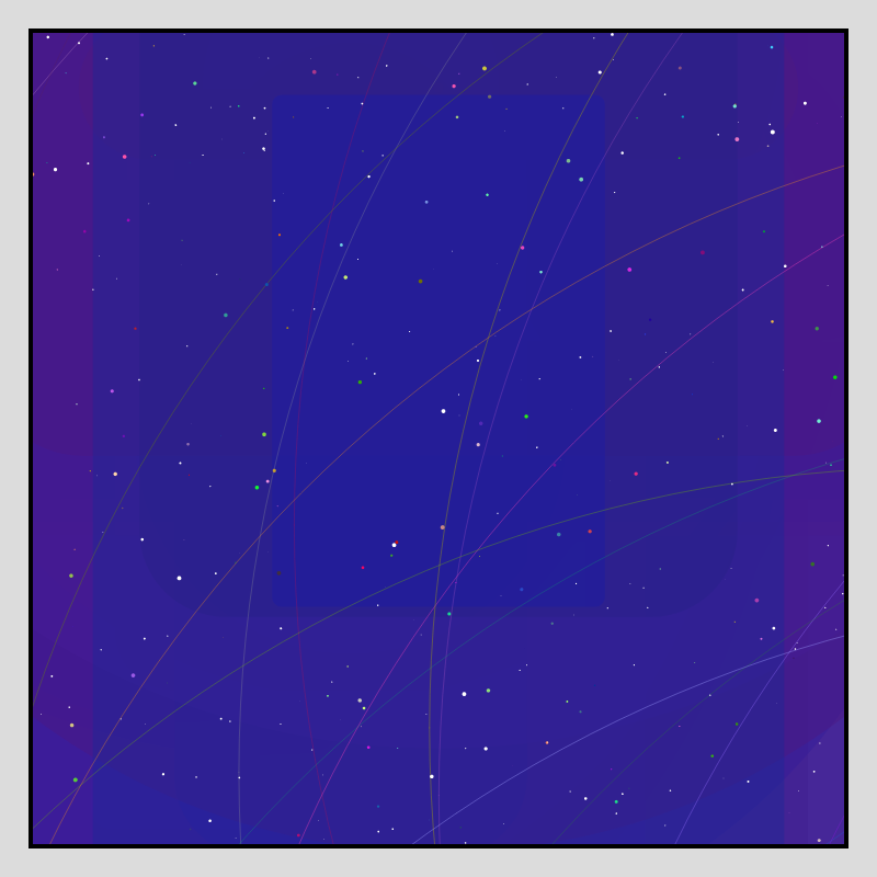 Color Field Starry B #194