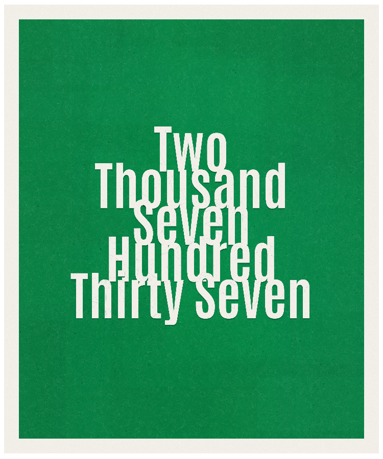 Count #2737