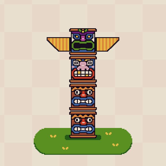 Tiki Totem  #36