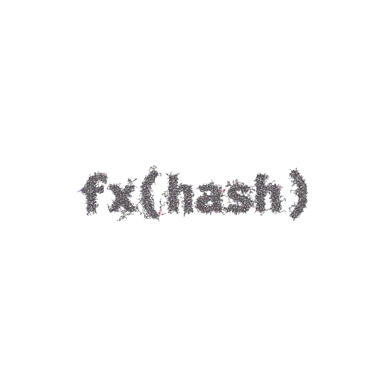 FXHASH Logo with Features #434