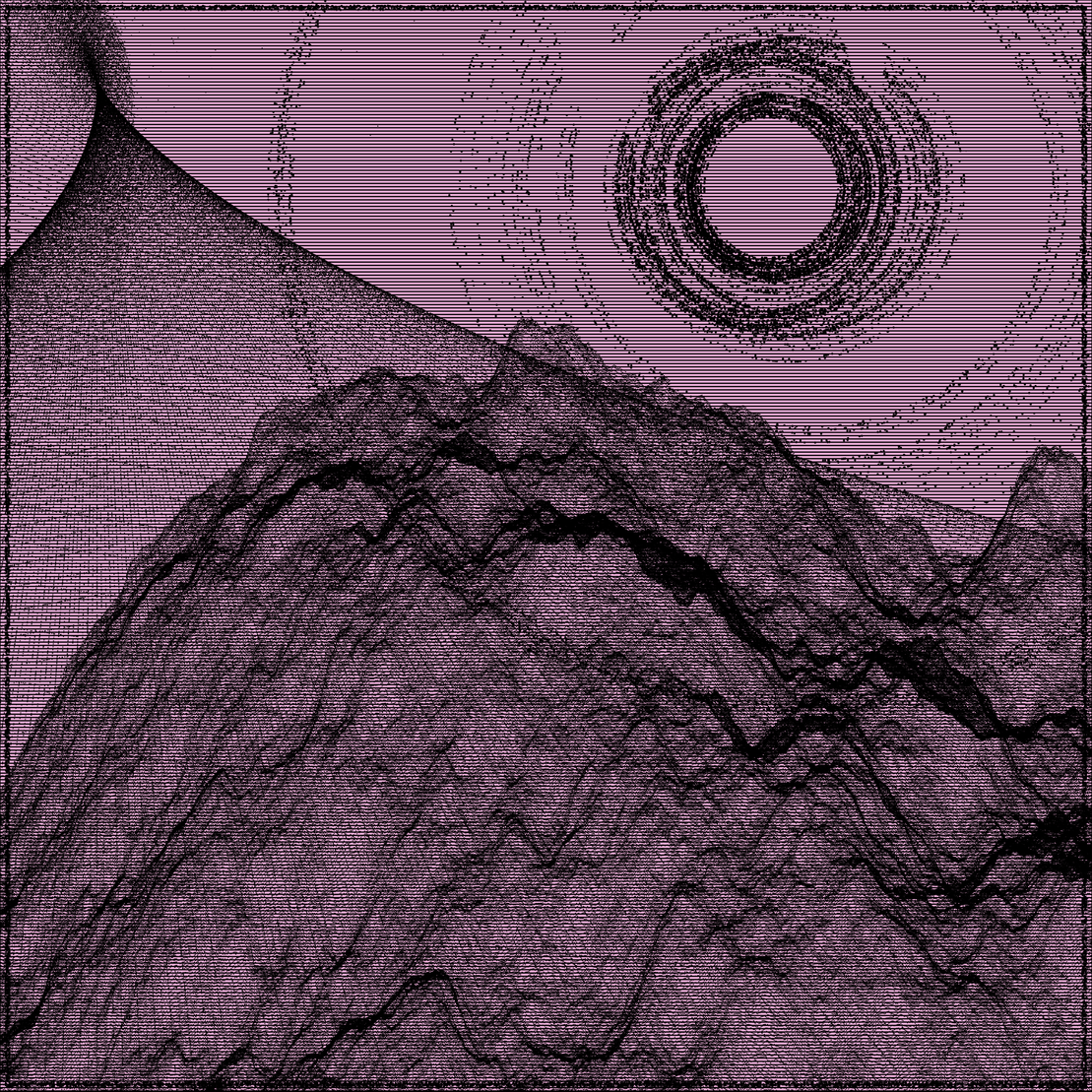 Surreal classic generative landscape #6