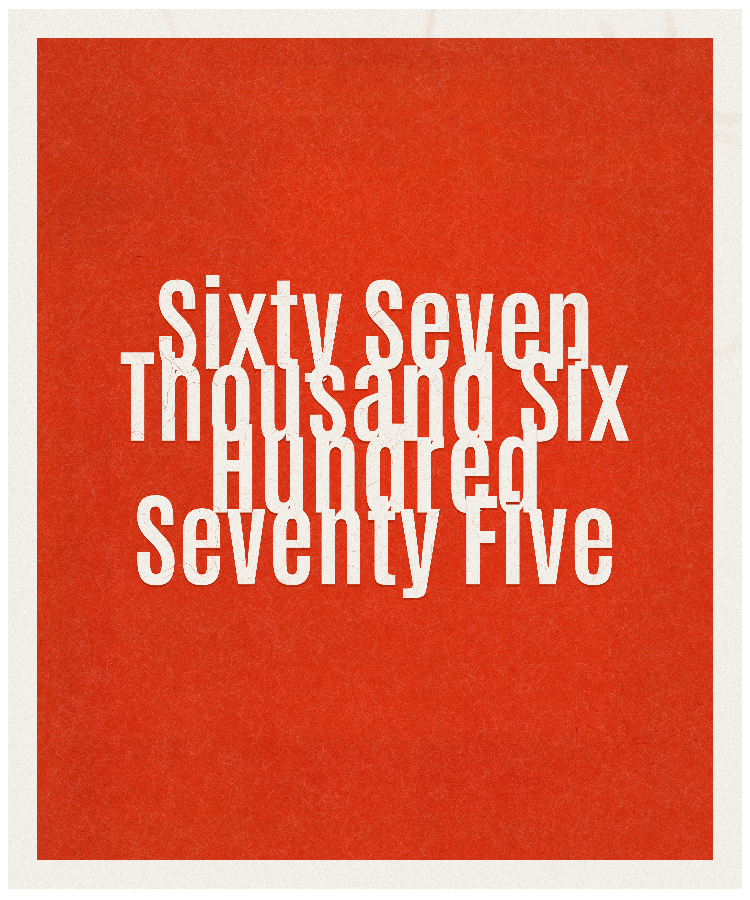 Count #67675