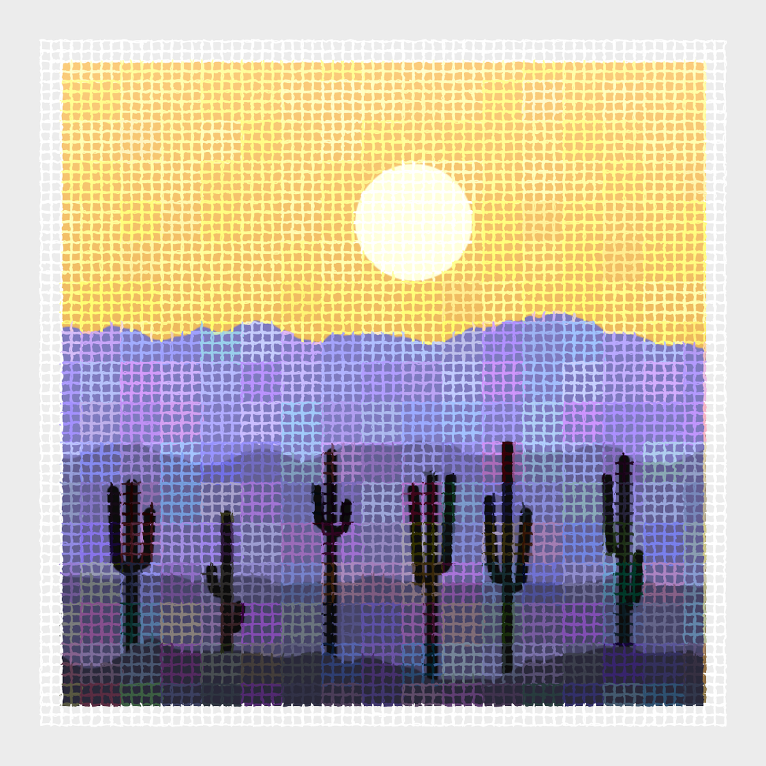 Saguaros #24