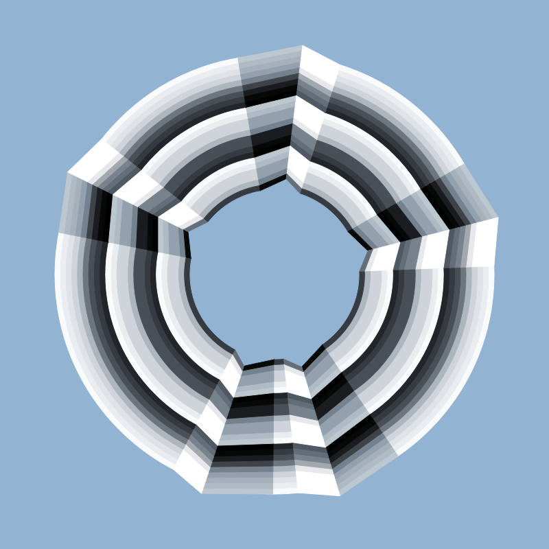 Folded Circle #1