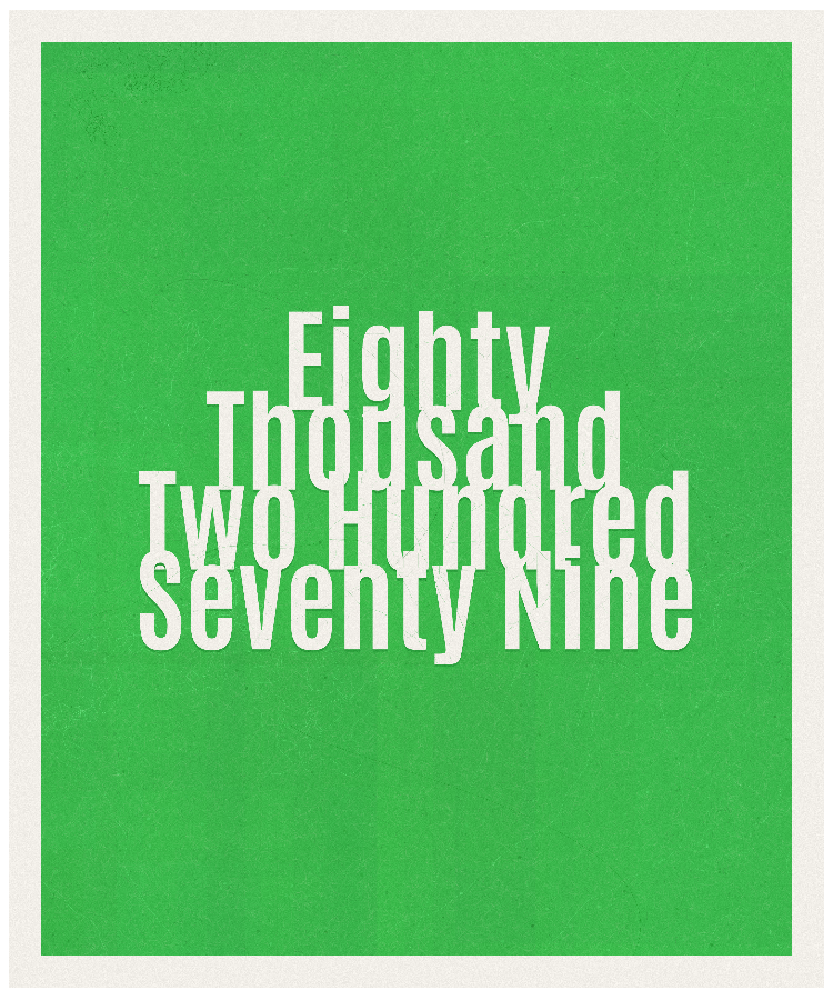 Count #80279