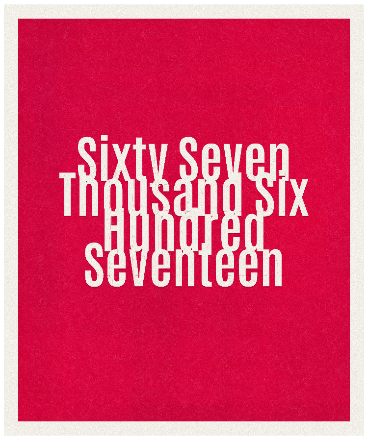 Count #67617