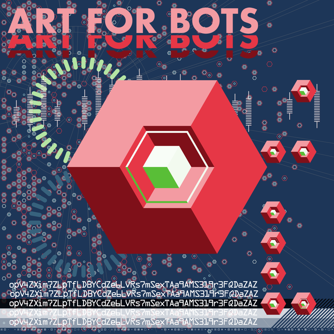 Hexagones - Art for Bots for Humans #38