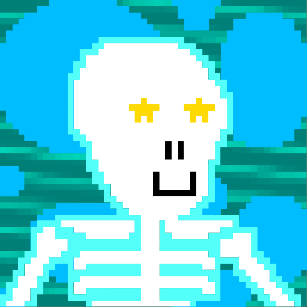 PIXEL SKULLETTI 1 #69