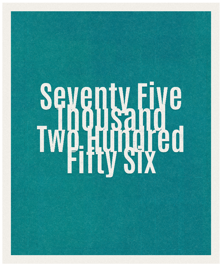 Count #75256