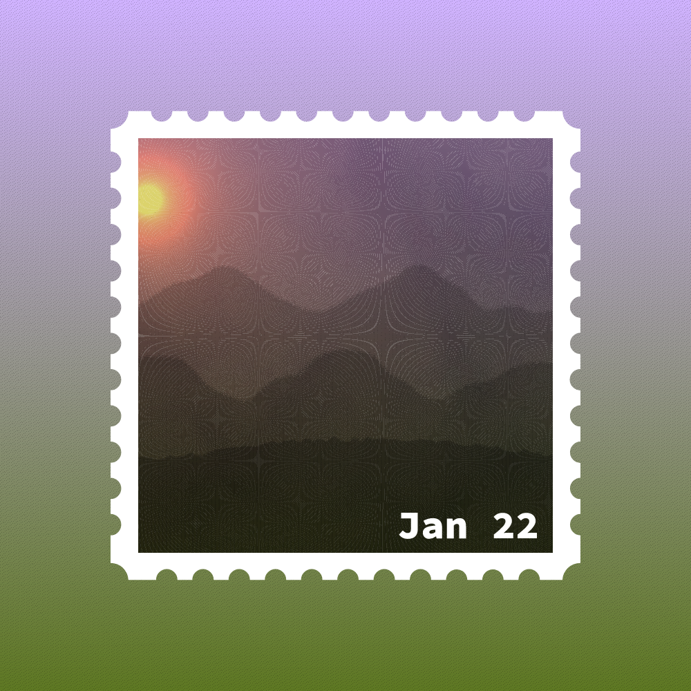 January 2022 stamp #35