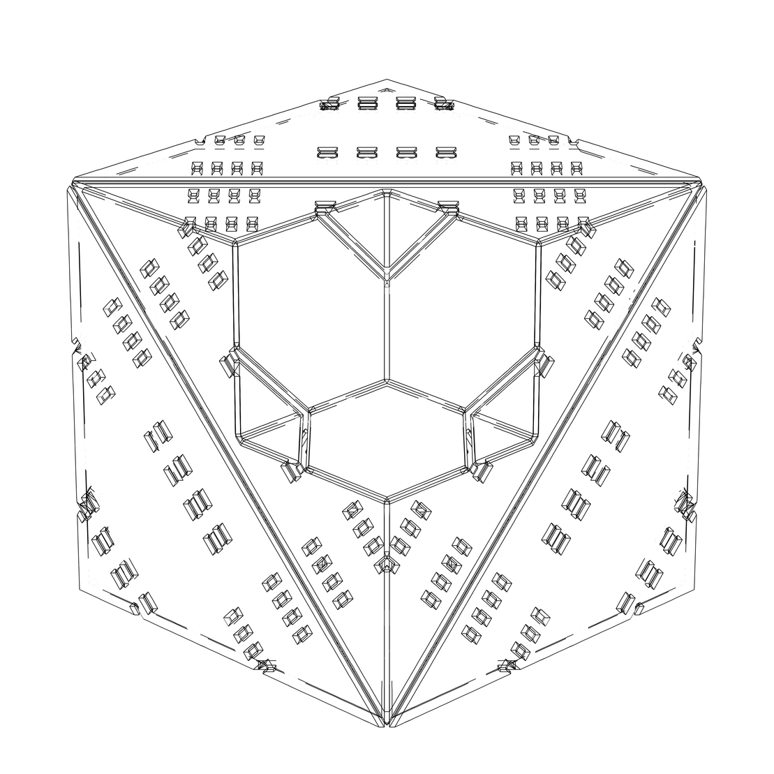LL21 Alien Art Cube #442