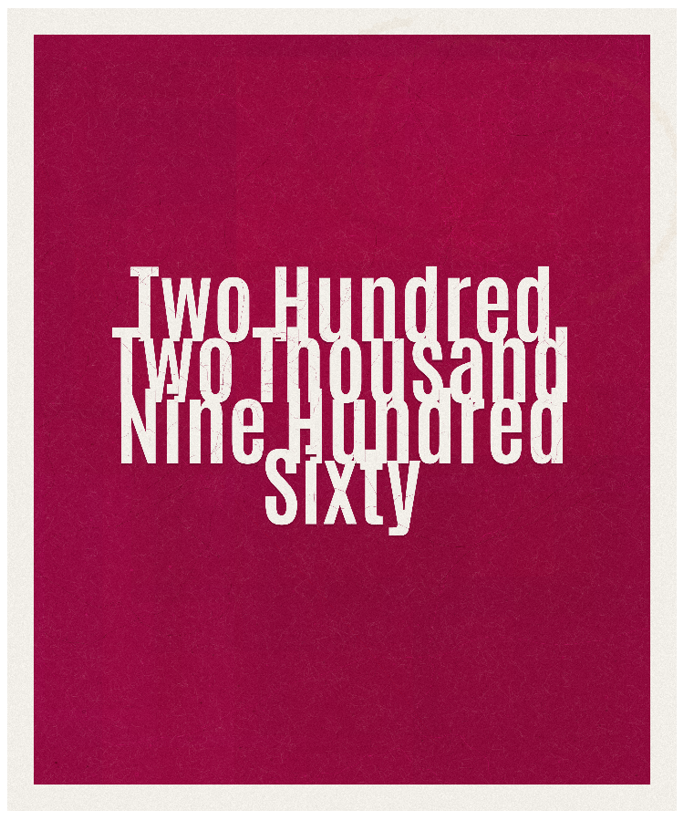 Count #202960