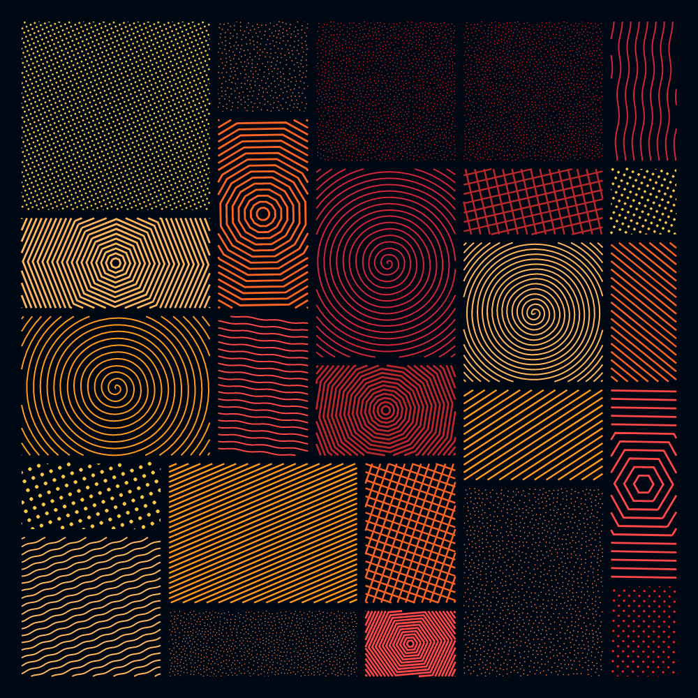 Pattern Grid  #5