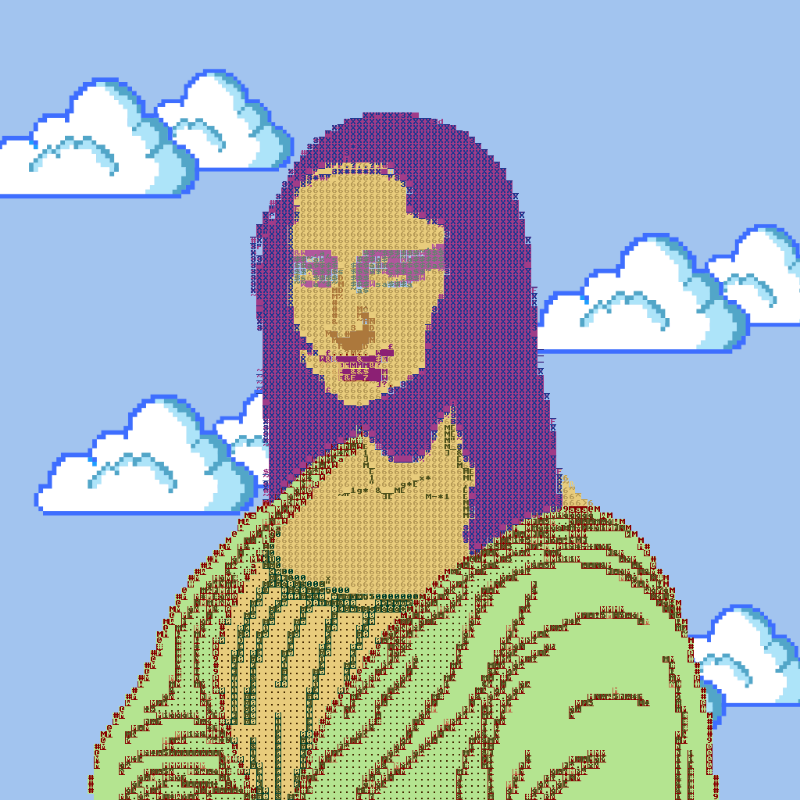 DOS Mona Lisa  #4