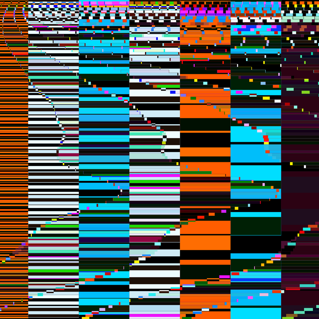 Glitchometry Stripes #65