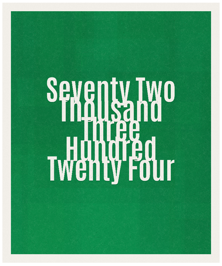 Count #72324