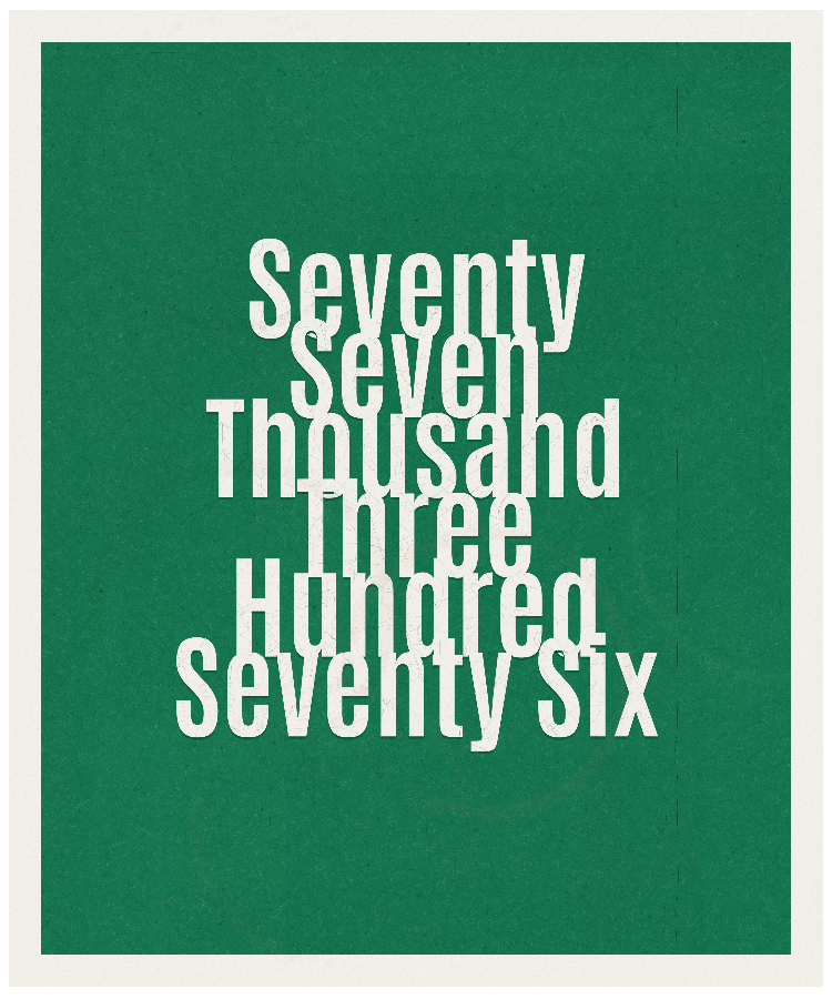 Count #77376