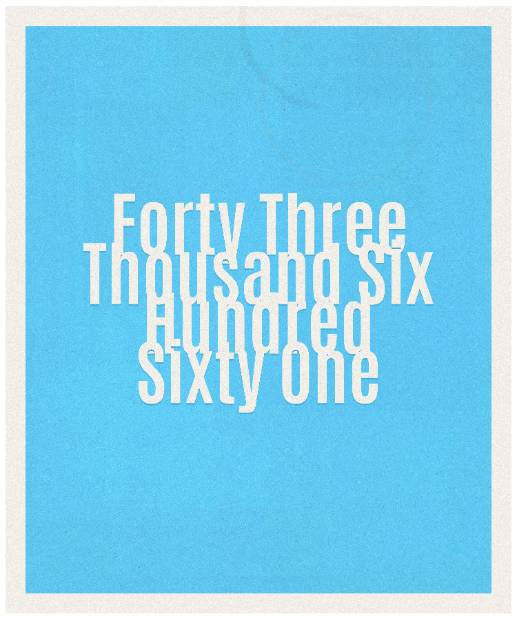 Count #43661