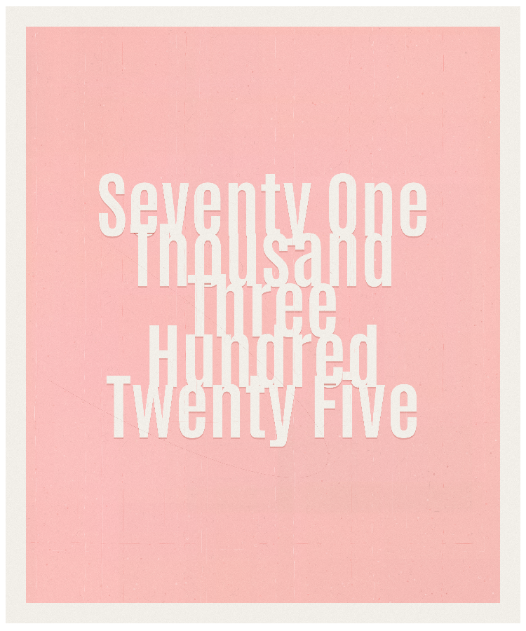 Count #71325