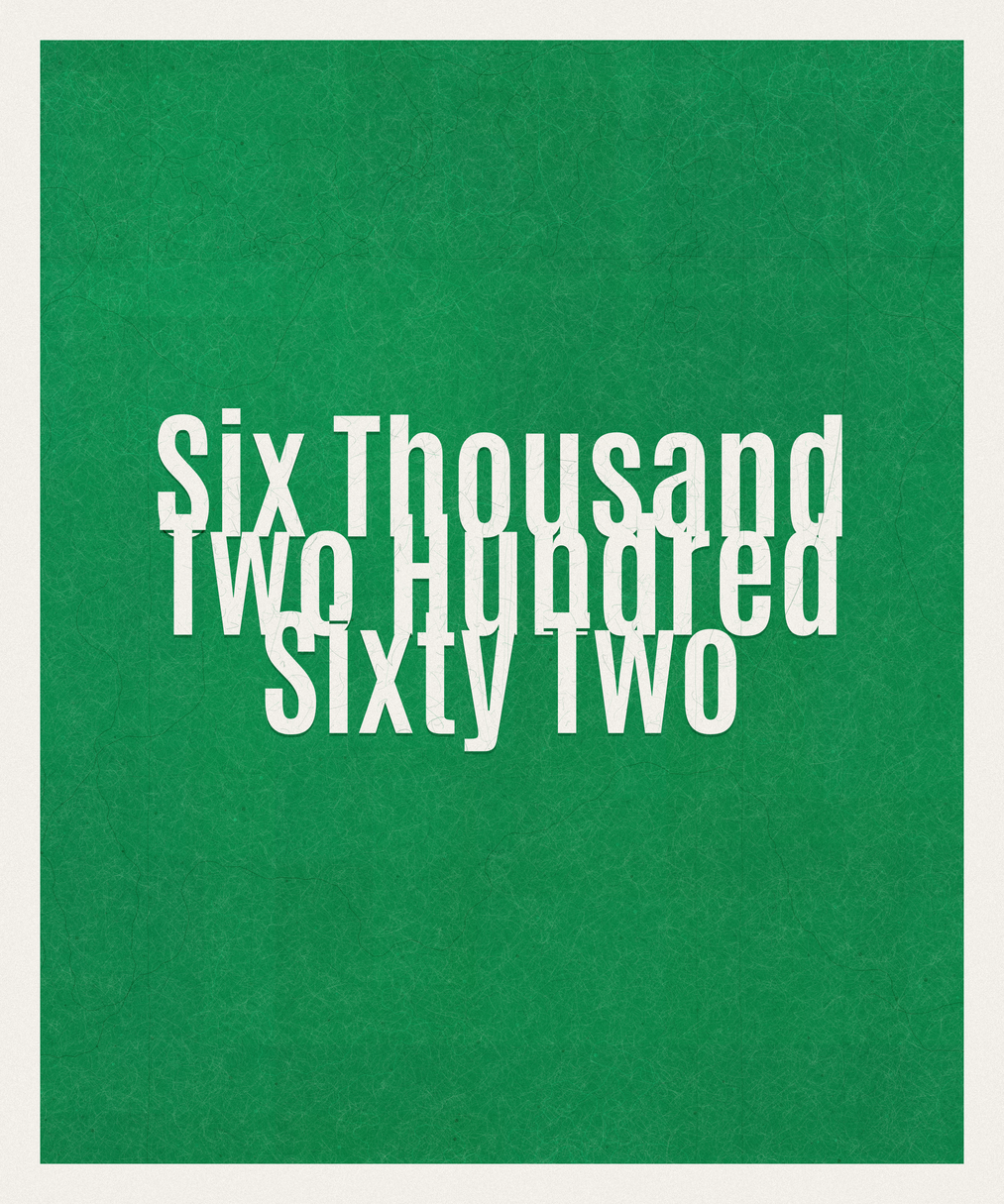 Count #6262