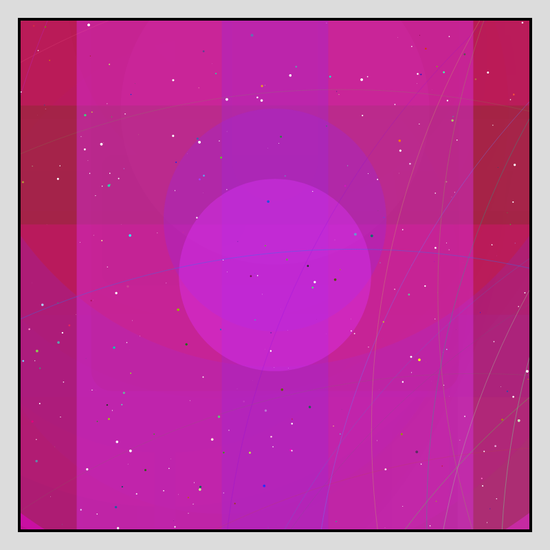 Color Field Starry B #84