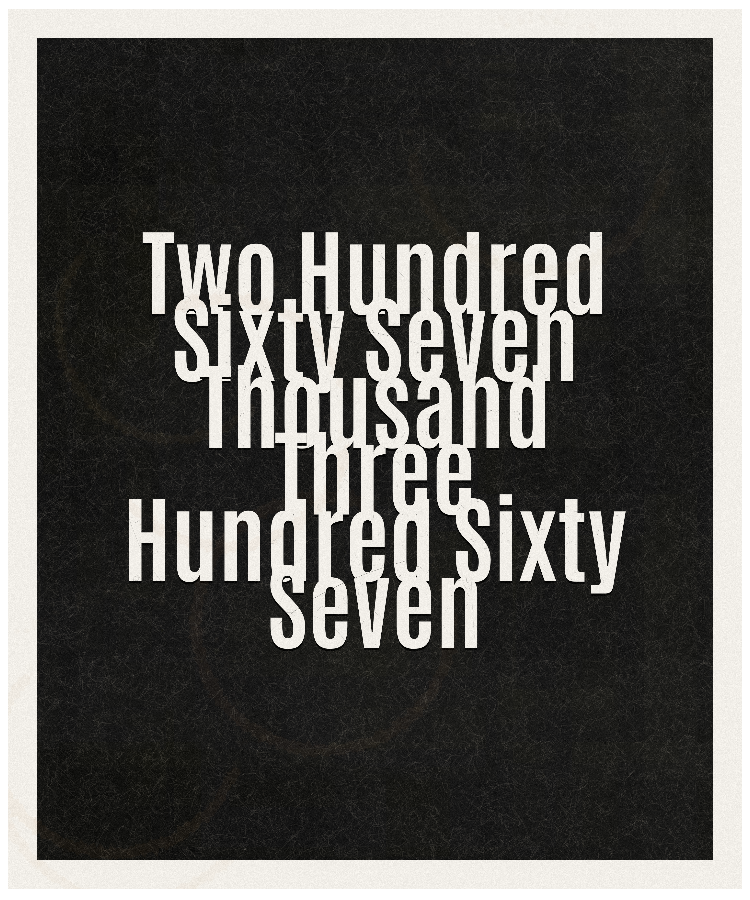 Count #267367