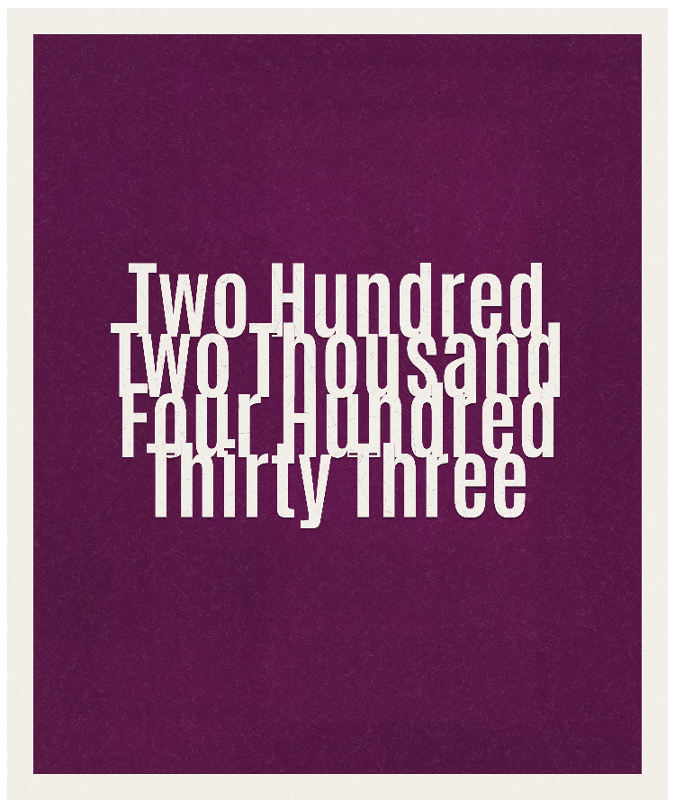 Count #202433