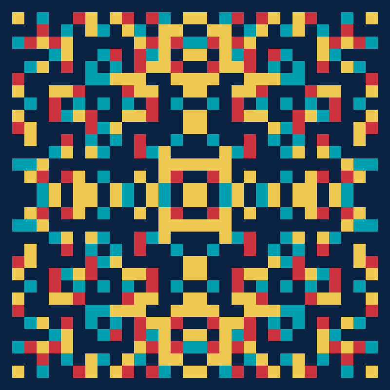 Pixel Mandala #47