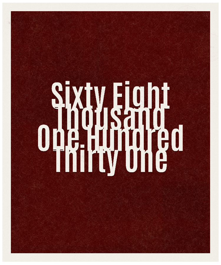 Count #68131