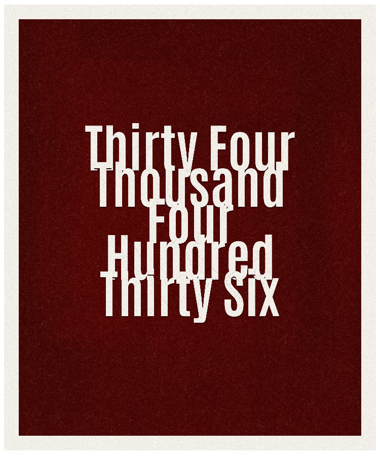 Count #34436
