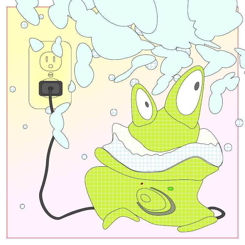 Frog Humidifier #79