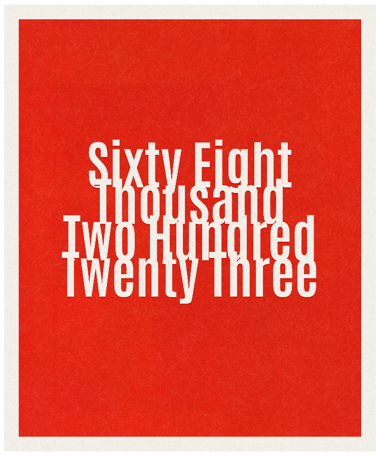 Count #68223