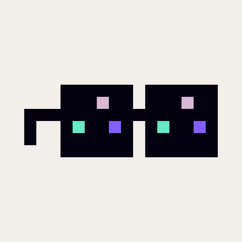 Coded Nouns Glasses #21