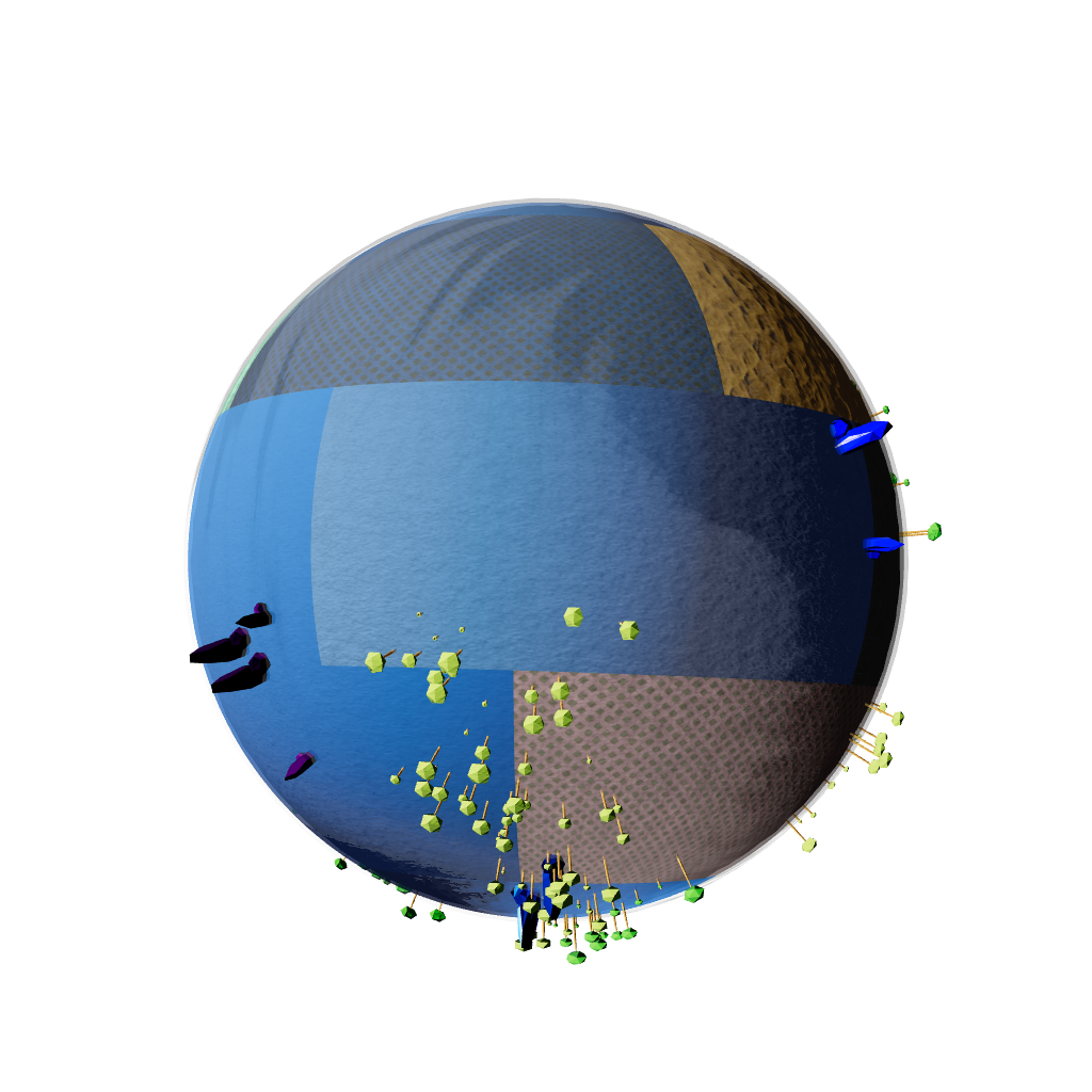 Exoplanets in texture #4