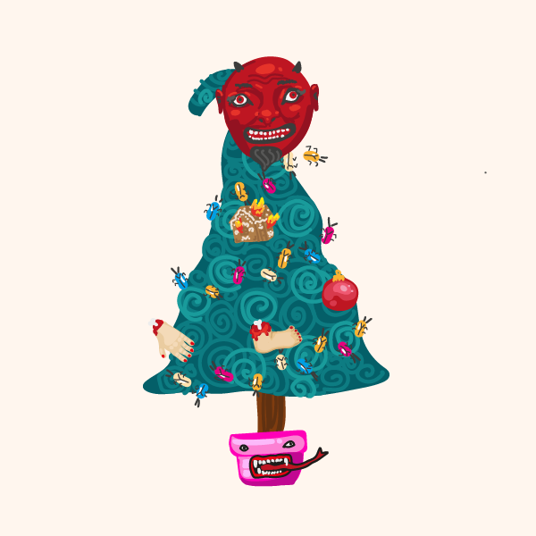 Creepy Christmas Tree For You! #19