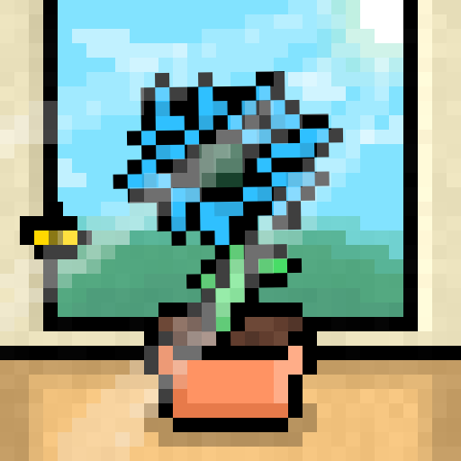 Pixel Flowers #16