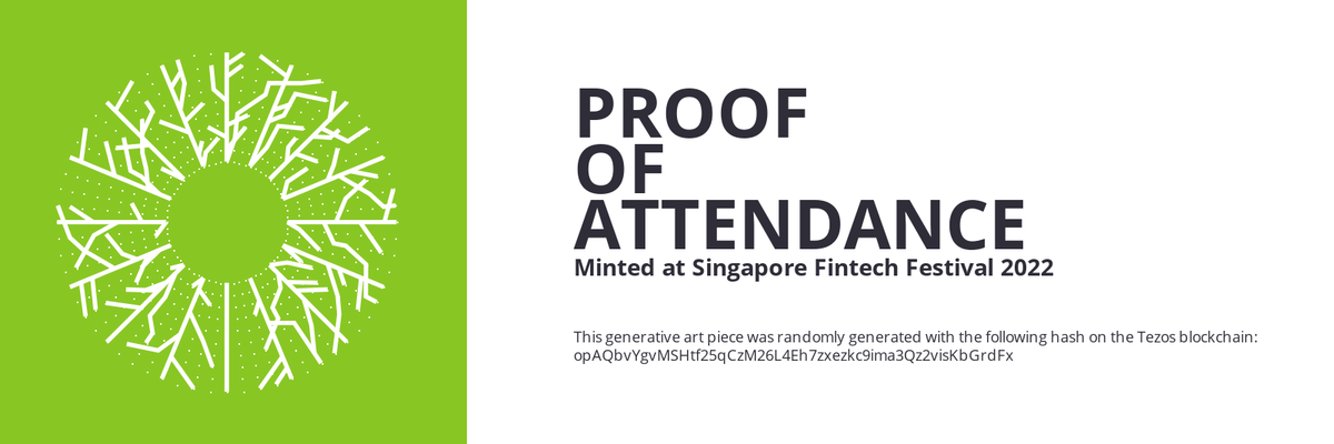 SFF2022 Proof of Attendance Token #860