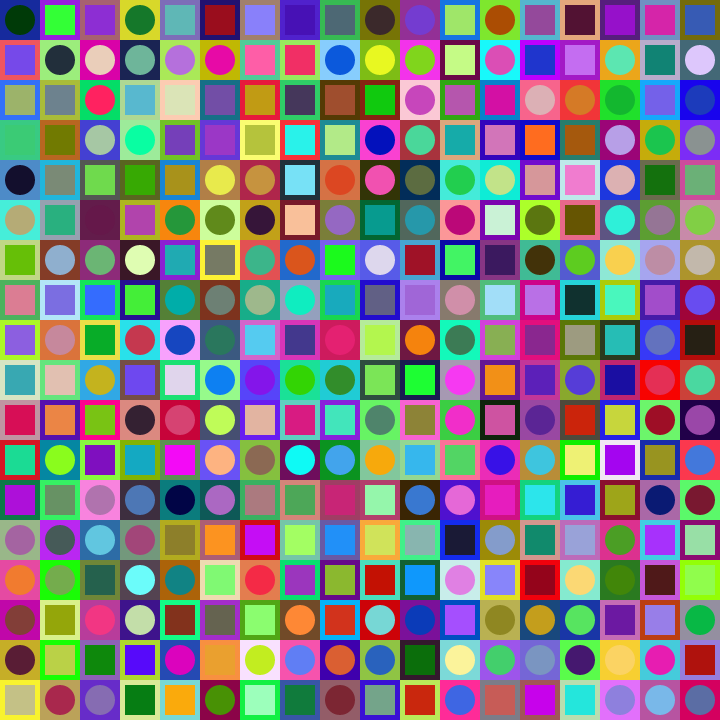 Square Dot Composition #26