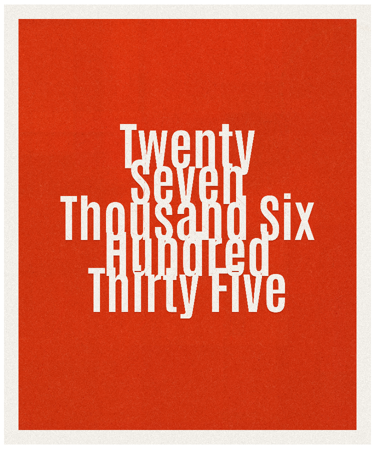 Count #27635