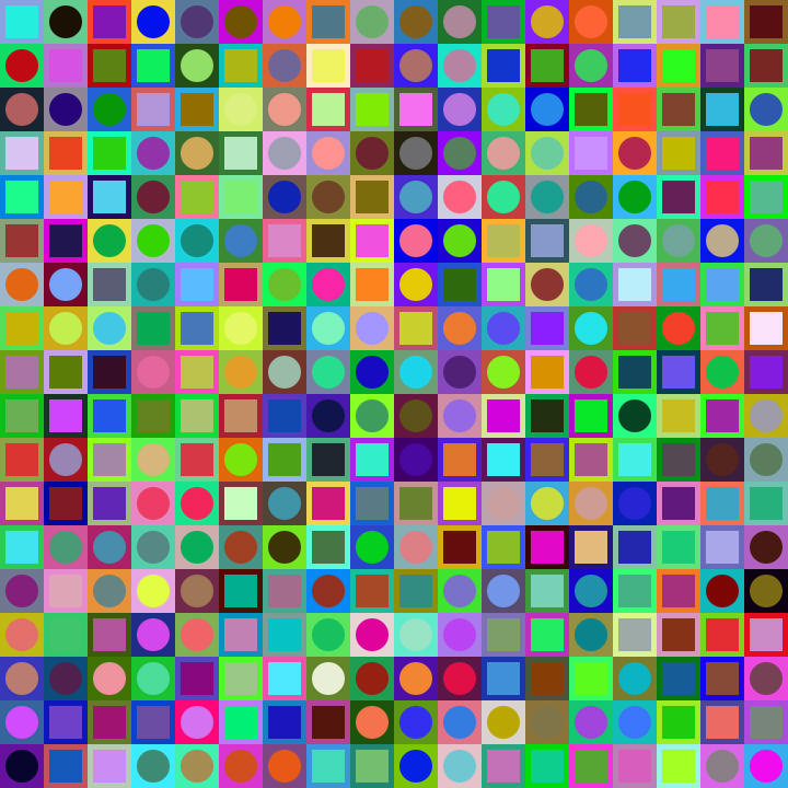 Square Dot Composition #207