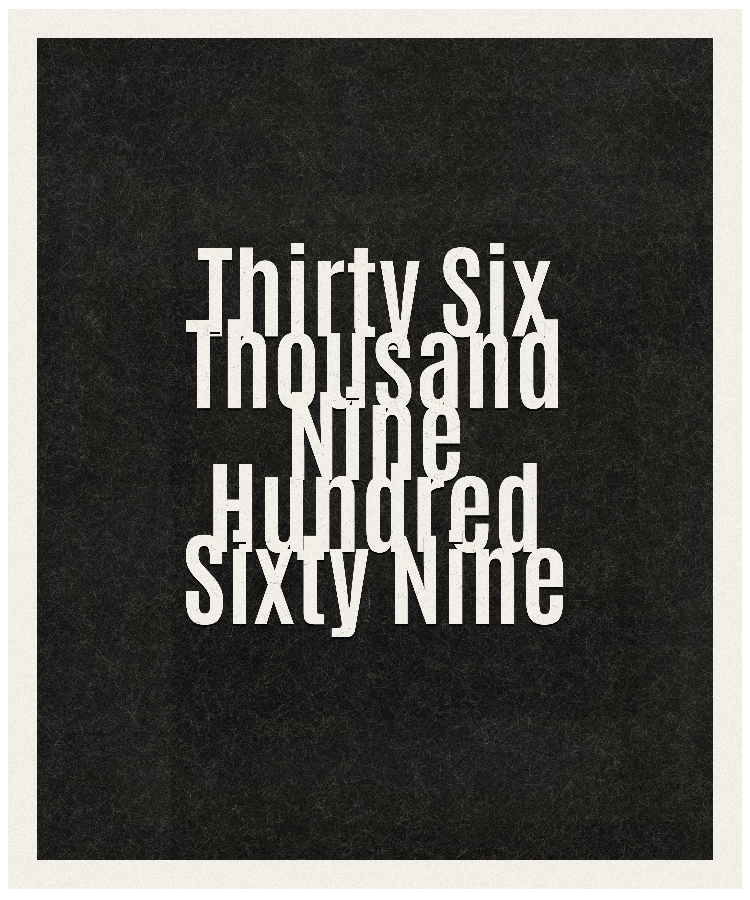 Count #36969