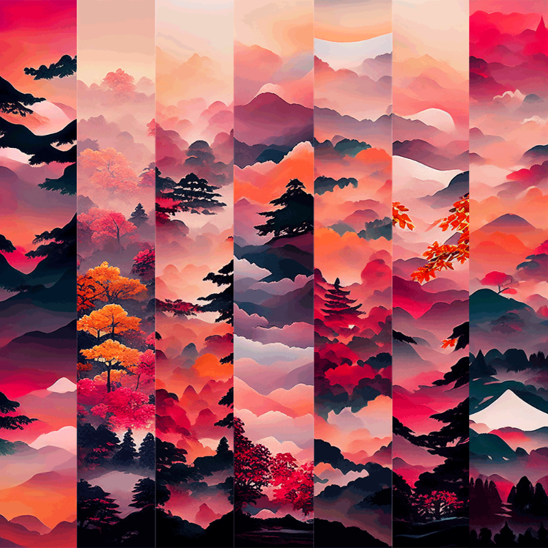 AI Japanese Autumn #11