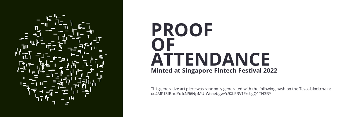 SFF2022 Proof of Attendance Token #871