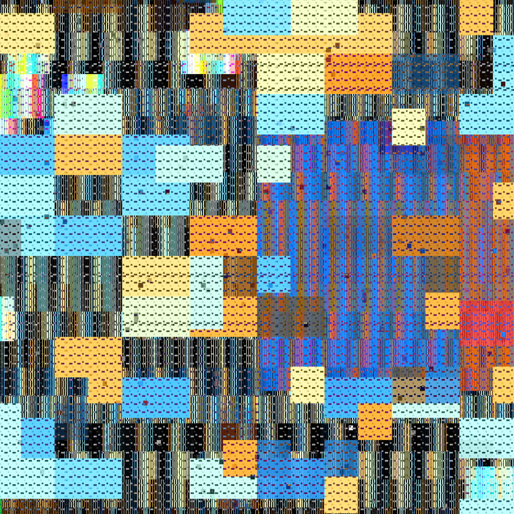 A Pixelated Dream Accumulations #39