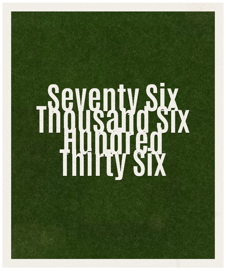 Count #76636