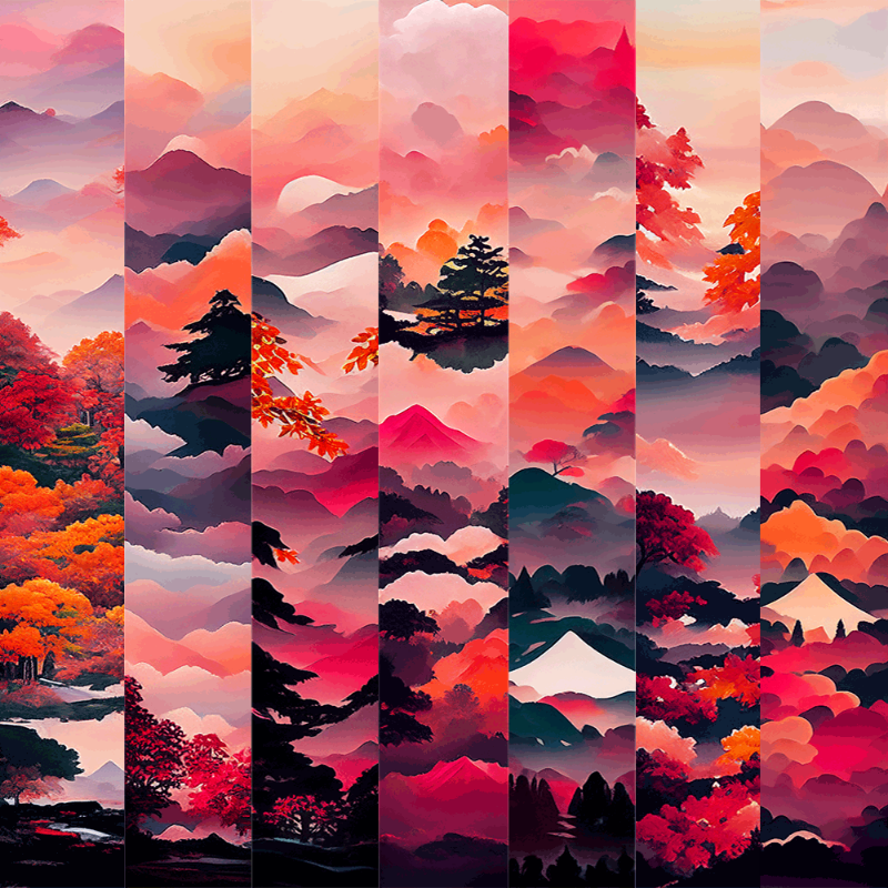 AI Japanese Autumn #7