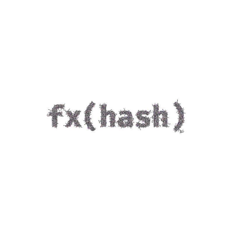 FXHASH Logo with Features #265